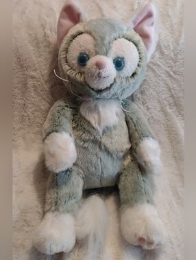 Gelatoni Cat Plush Tokyo Disney Sea Duffy Friends Italy Plush 15” Hidden Mickey